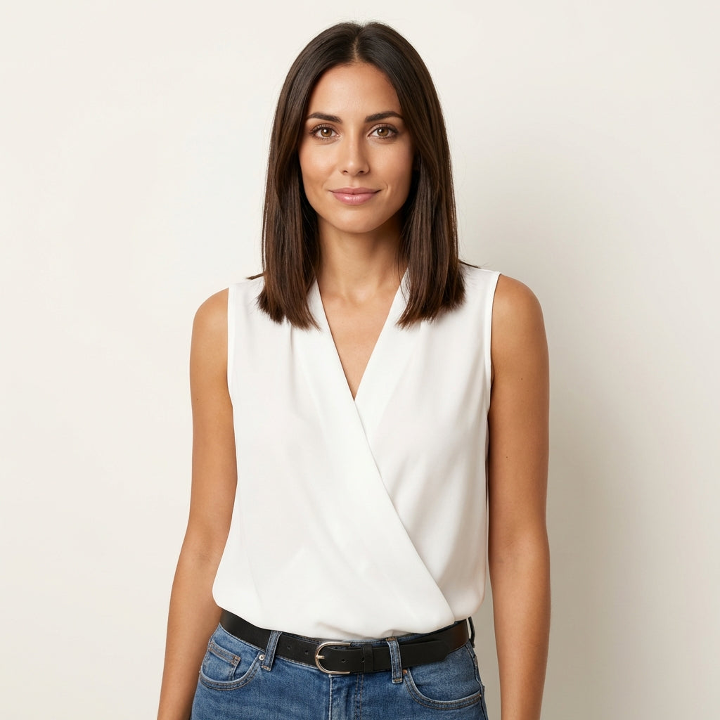Top Verano Cuello V