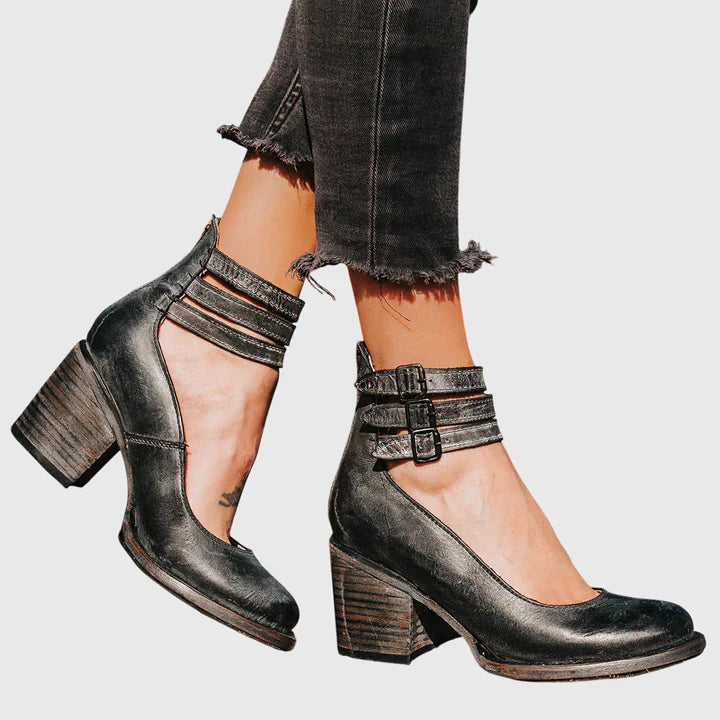 Tacones Elegantes con Correas